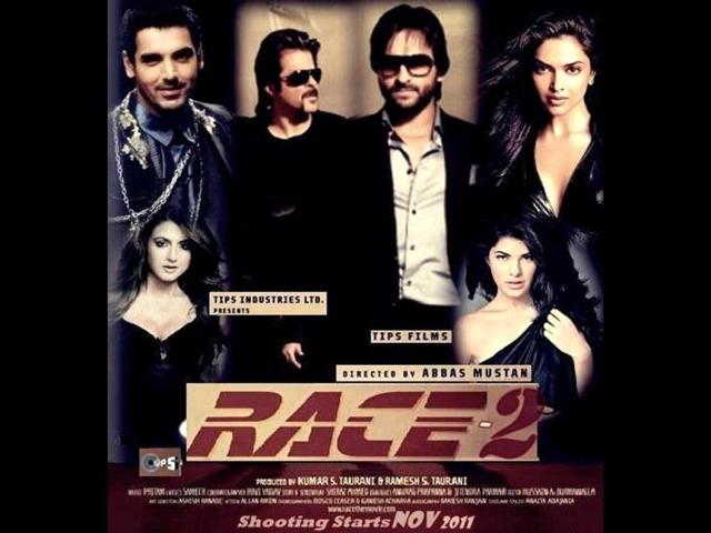 race 2 movie cast