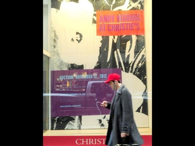Auction-sale-of-works-by-artist-Andy-Warhol-at-Christie-s-in-New-York-AFP-Photo
