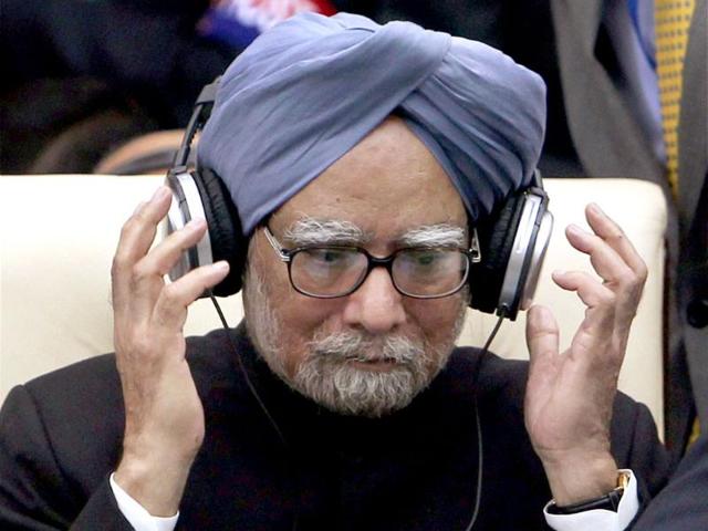 Prime Minister Manmohan Singh at the 7th East-Asia Summt in Phnom Penh, Cambodia. PTI
