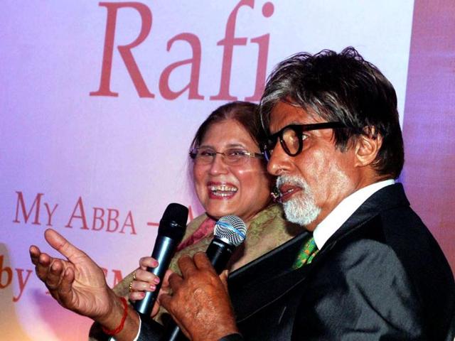 Amitabh Bachchan Unveils Book On Mohammed Rafi Hindustan Times He has a brother named ajitabh. hindustan times