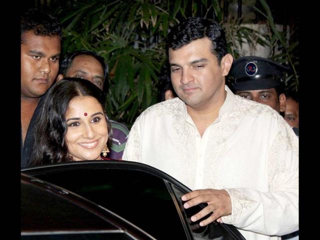 While photographers scouted for the Vidya and Siddharth in locations in Khar, Chembur and Cuffe Parade, it emerged that the actual venue was a banquet hall in Juhu.