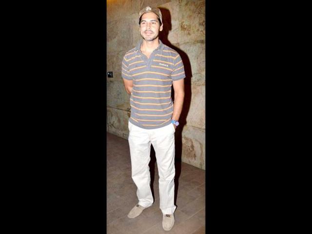Dino Morea looks like he's on a golf outing.