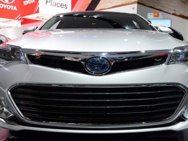 A-Toyota-Avalon-hybrid-car-on-display-at-the-2013-North-American-International-Photo-AFP A-Toyota-Avalon-hybrid-car-on-display-at-the-2013-North-American-International-Photo-AFP