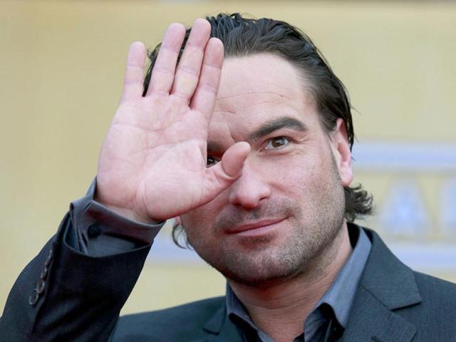 Actor Johnny Galecki, from the sitcom "The Big Bang Theory," arrives at the 19th annual Screen Actors Guild Awards in Los Angeles, California. Reuters