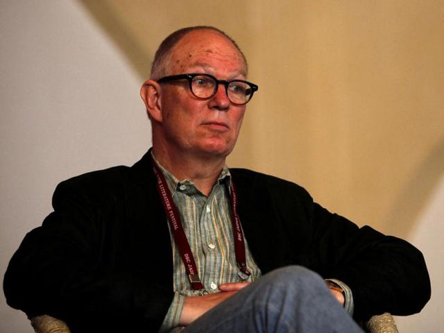 Ian Buruma at the Jaipur Literature Festival in Jaipur. (HT Photo)