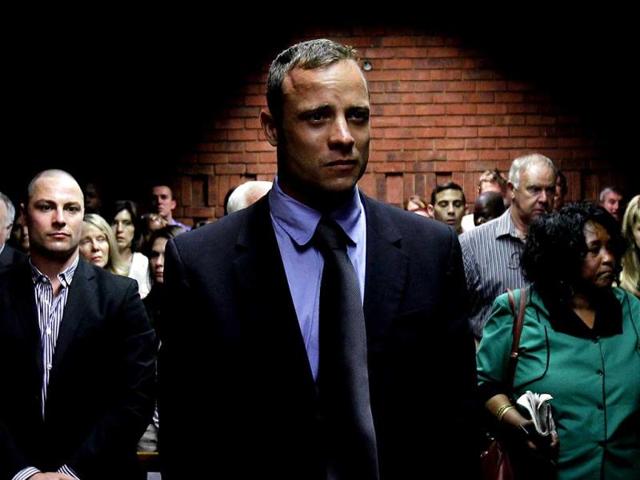 South-African-Olympic-sprinter-Oscar-Pistorius-appears-at-the-Magistrate-Court-in-Pretoria-to-secure-bail-as-he-appeared-on-charges-of-murdering-his-model-girlfriend-Reeva-Steenkamp-AFP South-African-Olympic-sprinter-Oscar-Pistorius-appears-at-the-Magistrate-Court-in-Pretoria-to-secure-bail-as-he-appeared-on-charges-of-murdering-his-model-girlfriend-Reeva-Steenkamp-AFP