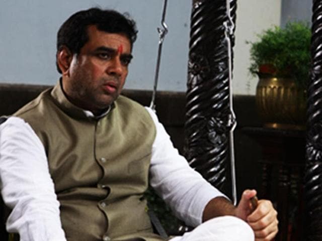 Paresh Rawal plays a prominent political figure from Ghaziabad in the movie.