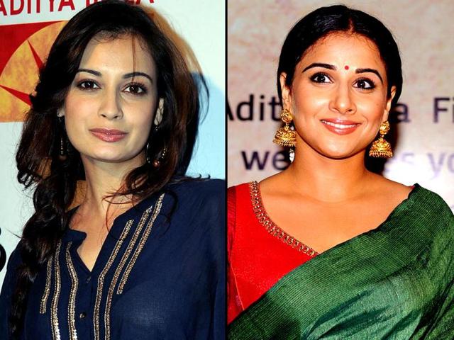 Vidya Balan looked at her traditional best in a green sari at Bawraas, a live performance event in Mumbai. Other Bollywood actors like Diya Mirza were also present at the event. Take a look.