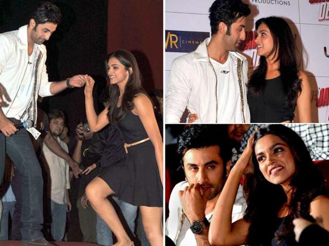 There has already been much talk about former couple Deepika Padukone and Ranbir Kapoor's chemistry in their upcoming film Yeh Jawaani Hai Deewani but check out their off-screen chemistry here as they promote the film!