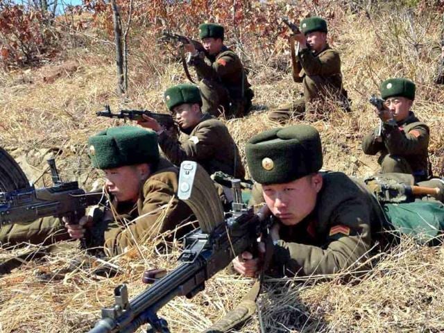 This-picture-taken-by-North-Korea-s-official-Korean-Central-News-Agency-shows-North-Korea-s-Korean-People-s-Army-soldiers-at-an-undisclosed-location-in-North-Korea-AFP-photo-KCNA-via-KNS This-picture-taken-by-North-Korea-s-official-Korean-Central-News-Agency-shows-North-Korea-s-Korean-People-s-Army-soldiers-at-an-undisclosed-location-in-North-Korea-AFP-photo-KCNA-via-KNS