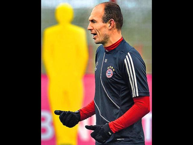 Bayern-Munich-s-Arjen-Robben-in-pic-and-fellow-winger-Franck-Ribery-will-play-a-key-role-as-the-Bavarians-host-Juventus-in-the-pick-of-the-quarterfinal-matches-AFP-photo Bayern-Munich-s-Arjen-Robben-in-pic-and-fellow-winger-Franck-Ribery-will-play-a-key-role-as-the-Bavarians-host-Juventus-in-the-pick-of-the-quarterfinal-matches-AFP-photo