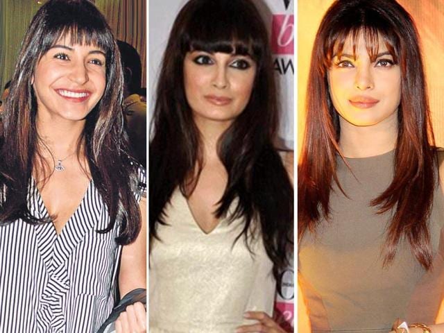They are back with a bang and playing instant style saviours for our Bollywood beauties. Straightened, trimmed and even uneven — bangs or fringes are the new buzzword in town.