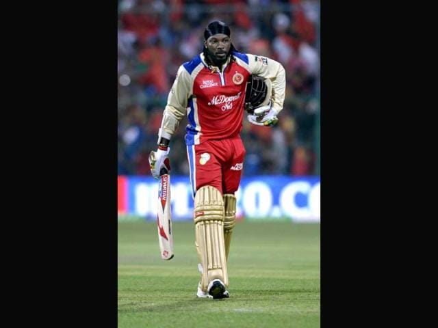 Royal-Challengers-Bangalore-batsman-Chris-Gayle-plays-a-shot-during-T20-match-against-Kolkata-Knight-Riders-at-the-Chinnaswamy-Stadium-in-Bengalore-PTI Royal-Challengers-Bangalore-batsman-Chris-Gayle-plays-a-shot-during-T20-match-against-Kolkata-Knight-Riders-at-the-Chinnaswamy-Stadium-in-Bengalore-PTI