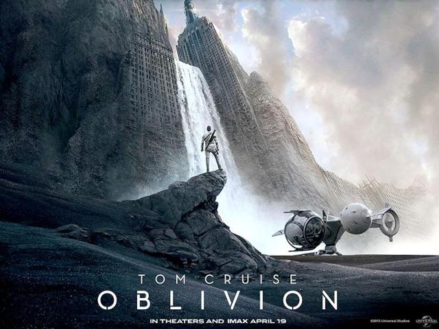 Jack Harper's (Tom Cruise) soaring existence is in question when he save a stranger from a doomed spacecraft in Oblivion.