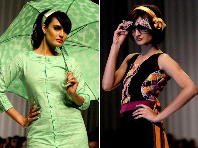 Pakistan is no less when it comes to fashion and glamour, the recent fashion show held in Karachi is witness. Check out the creations!