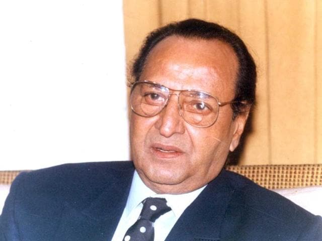 Pran’s picture clicked on September 5, 2001. (HT Photo)