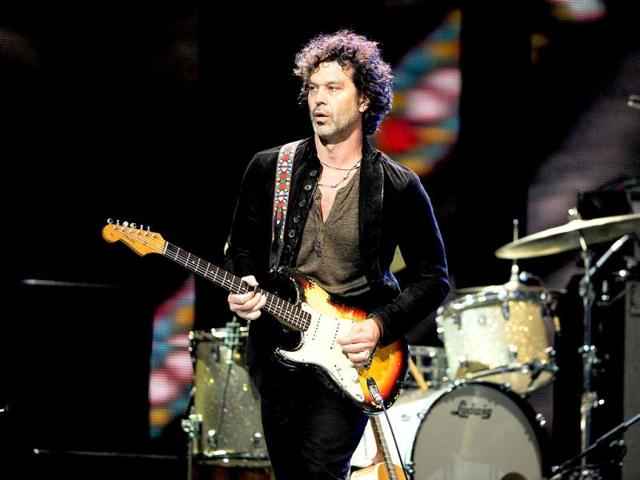 Musician Doyle Bramhall II performs at Eric Clapton's Crossroads Guitar Festival 2013 at Madison Square Garden in New York. AP Photo