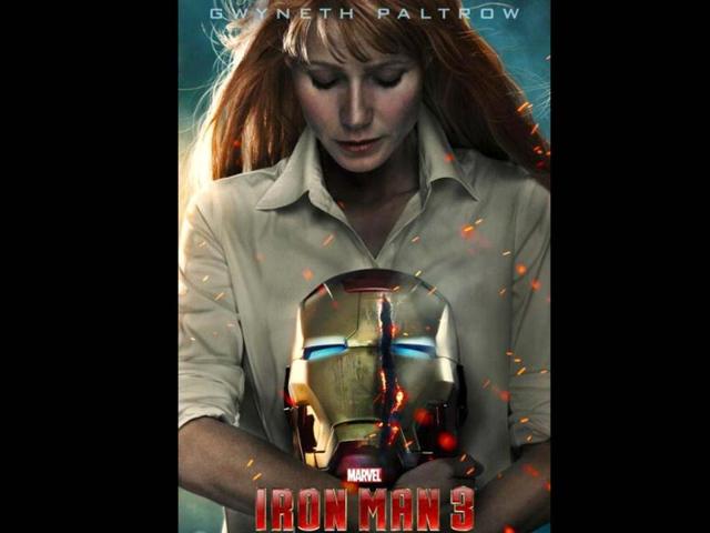 Gwyneth Paltrow in Iron Man 3.