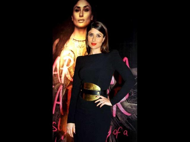 Kareena Kapoor poses during the launch of the book of The Style Diary of a Bollywood Diva in Mumbai on February 6, 2013. AFP Photo Kareena Kapoor poses during the launch of the book of The Style Diary of a Bollywood Diva in Mumbai on February 6, 2013. AFP Photo
