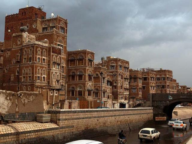 A-picture-shows-the-traditional-architecture-of-the-historical-old-Yemeni-capital-of-Sanaa-that-is-currently-listed-as-one-of-the-world-heritage-sites-by-the-United-Nations-Educational-Scientific-and-Cultural-Organisation-UNESCO-Photo-AFP-Mohammed-Huwais A-picture-shows-the-traditional-architecture-of-the-historical-old-Yemeni-capital-of-Sanaa-that-is-currently-listed-as-one-of-the-world-heritage-sites-by-the-United-Nations-Educational-Scientific-and-Cultural-Organisation-UNESCO-Photo-AFP-Mohammed-Huwais