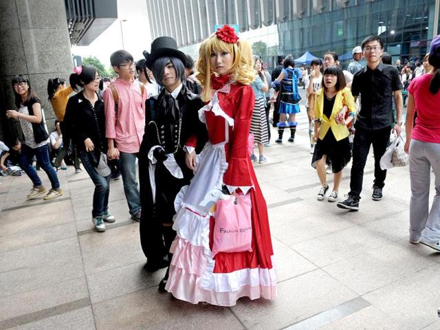 Cosplay fans attend the 9th China International Cartoon and Animation Festival in Hangzhou. The annual festival runs from April 25 to 30. AFP Photo