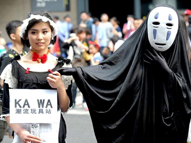 Cosplay fans attend the 9th China International Cartoon and Animation Festival in Hangzhou. The annual festival runs from April 25 to 30. AFP Photo