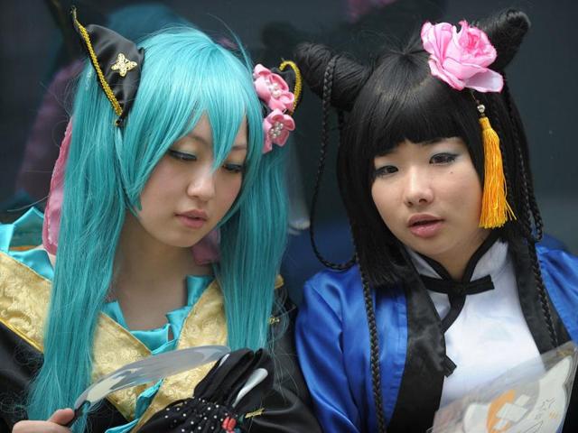Cosplay fans attend the 9th China International Cartoon and Animation Festival in Hangzhou. The annual festival runs from April 25 to 30. AFP Photo