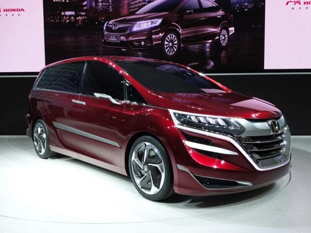 Honda Concept M : A multi-purpose vehicle (MPV) with a difference, this car is aimed at families rather than commercial use. While the segment is huge in China, most owners chose MPVs for their ability to double up as vans, rather than because a group of people can travel in comfort, with luggage, and with the latest technology at their fingertips. Honda is hoping to redress the balance. Photo:AFP Honda Concept M : A multi-purpose vehicle (MPV) with a difference, this car is aimed at families rather than commercial use. While the segment is huge in China, most owners chose MPVs for their ability to double up as vans, rather than because a group of people can travel in comfort, with luggage, and with the latest technology at their fingertips. Honda is hoping to redress the balance. Photo:AFP