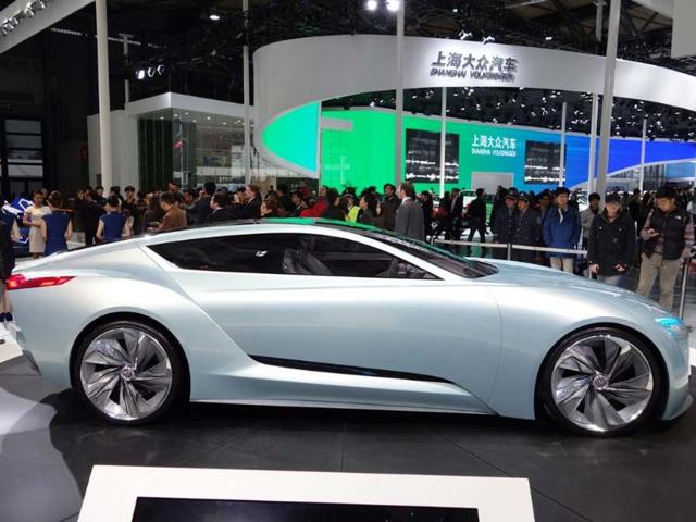 Buick Riviera Concept : The GM-owned brand is hoping to make a splash with this futuristic-looking coupe but has given no details as to what might be under the hood. The production model is expected to be based on the Buick LaCrosse sedan but hopefully the designers will find a way to keep the double-length gullwing doors in the final production version. Photo:AFP Buick Riviera Concept : The GM-owned brand is hoping to make a splash with this futuristic-looking coupe but has given no details as to what might be under the hood. The production model is expected to be based on the Buick LaCrosse sedan but hopefully the designers will find a way to keep the double-length gullwing doors in the final production version. Photo:AFP