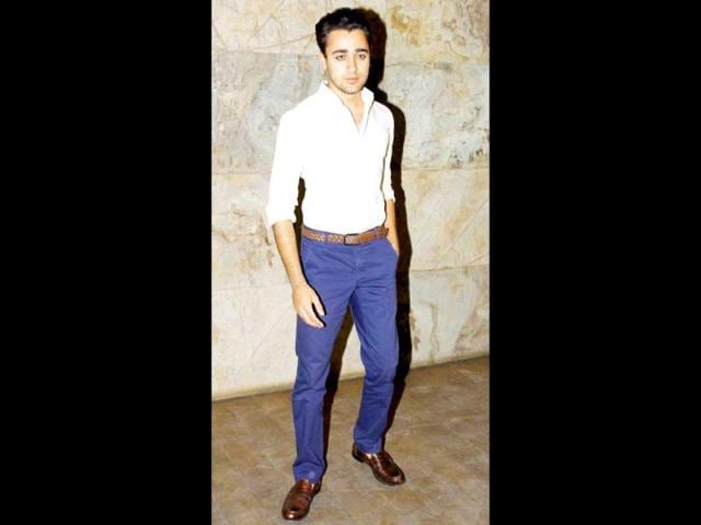 Imran Khan looks cute in a formal look at the event. (Photo/Yogen Shah)