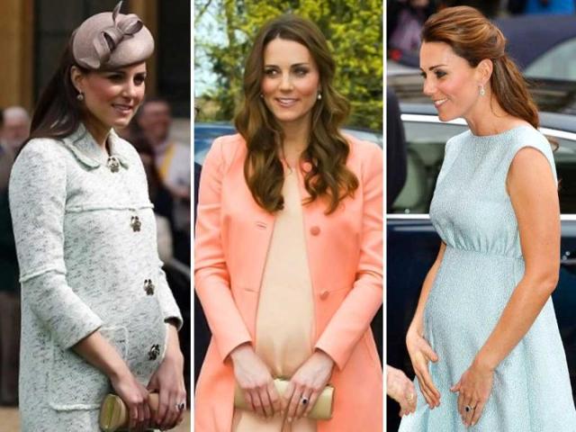 The Duchess of Cambridge Kate, who just completed two years of togetherness with Prince William, has been painting the UK red as she travels around with husband. Take a look at the charming mommy-to-be.