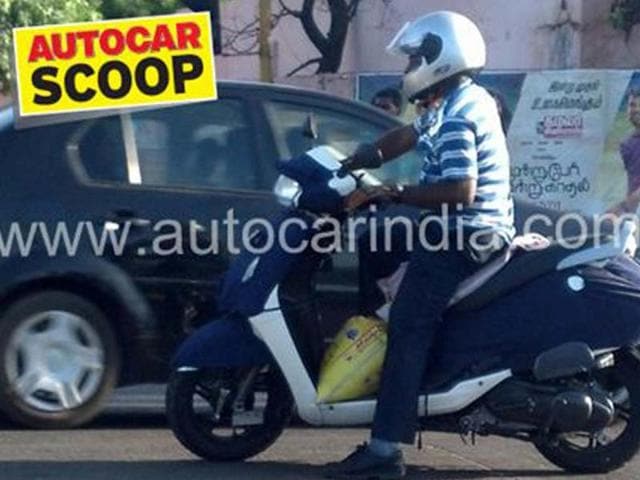 SCOOP-New-TVS-scooter-spied SCOOP-New-TVS-scooter-spied