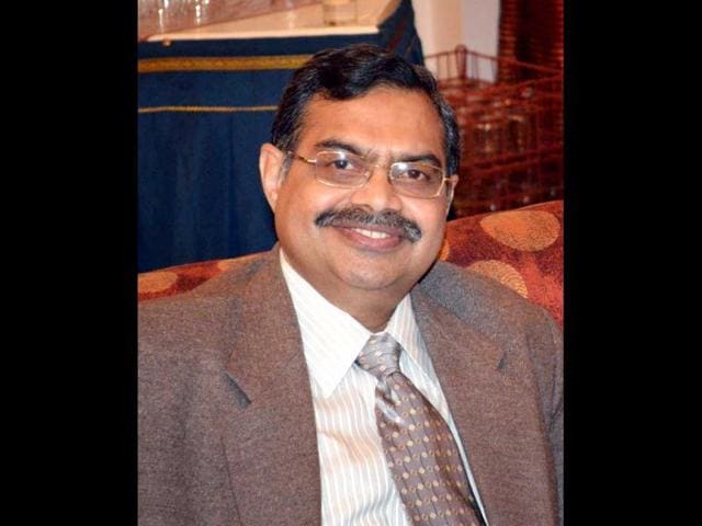 Haryana-urban-local-bodies-financial-commissioner-cum-principal-secretary-P-Raghavendra-Rao-speaks-to-HT