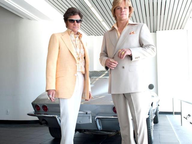 Academy award winners Michael Douglas and Matt Damon show off their acting prowess and complicated chemistry with gay abandon as they come together for Steven Soderbergh's dazzling film Behind The Candelabra. Check out the stills from the film.