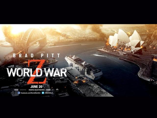 Zombies wreak havoc in World War Z.