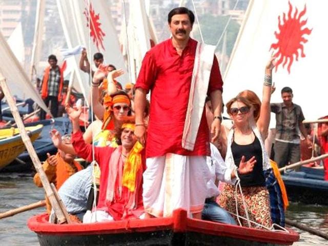 Bajrang Dal Seeks Ban On Movie Mohalla Assi Hindustan Times Chandraprakash dwivedi dharmnath pandey is a sanskrit teacher who sits. bajrang dal seeks ban on movie mohalla