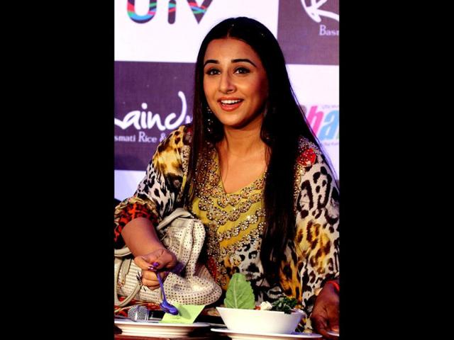 With the film Ghanchakkar, talented and versatile Vidya Balan is trying something new that tickles the funny bone of the audiences. (AFP Photo)