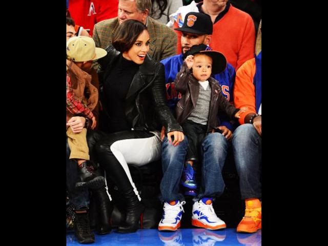 Alicia Keys and son Egypt. From direction to location?