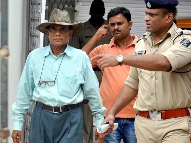 Retired-army-doctor-Somnath-Parida-who-murdered-his-wife-and-chopped-up-her-body-to-pieces-after-his-arrest-in-Bhubaneswar-Arabinda-Mahapatra-HT