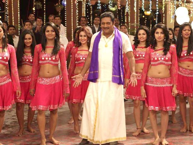 Prakash Raj in a still from Policegiri.