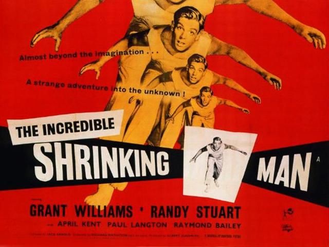 The Incredible Shrinking Man based on Richard Matheson novel The Shrinking Man