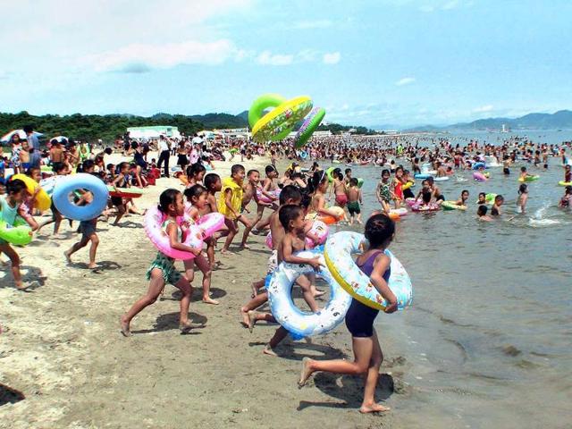 North-Korea-plans-to-turn-the-port-city-of-Wonsan-into-a-major-tourist-destination-and-beach-resort-Photo-AFP-KCNA-via-KNS