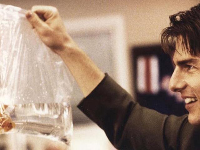 Tom Cruise in rom-com Jerry Maguire