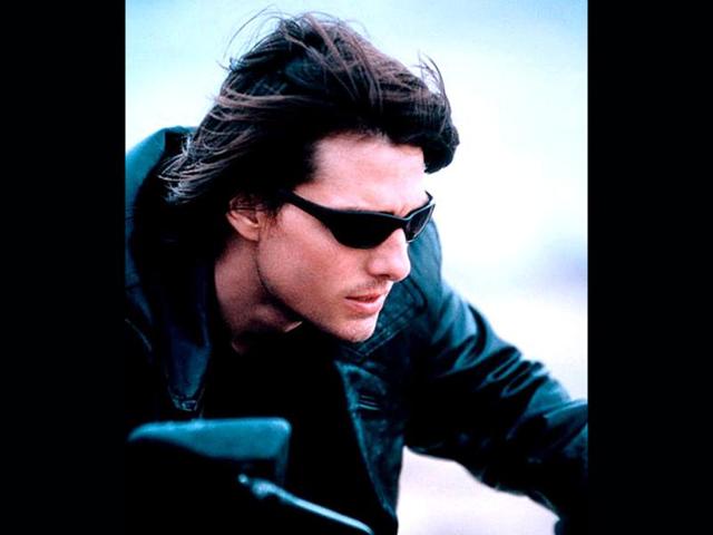 Oh yes you recognised it. Tom Cruise in cult series Mission Impossible!