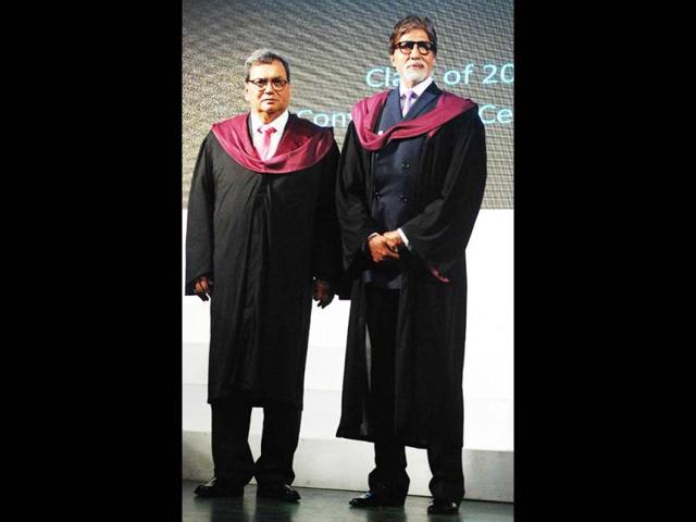Subhash Ghai and Amitabh Bachchan