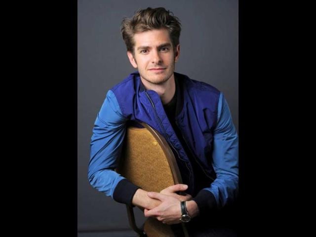 Actor Andrew Garfield poses for a portrait on Day 3 of Comic-Con International in San Diego. (AP Photo)
