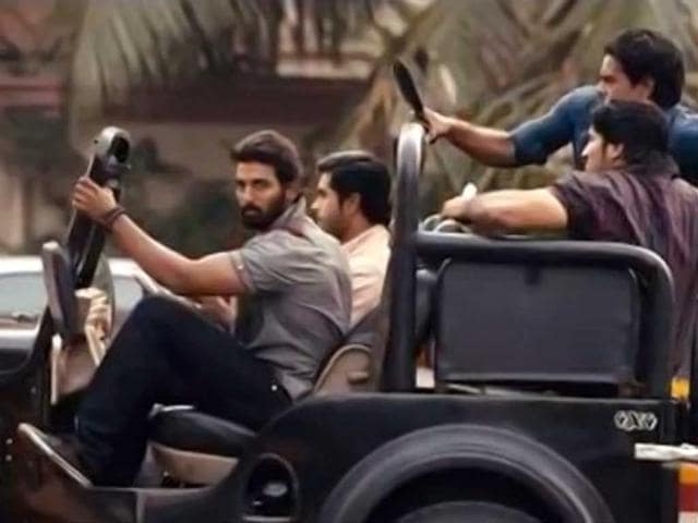 And the thugs walk in