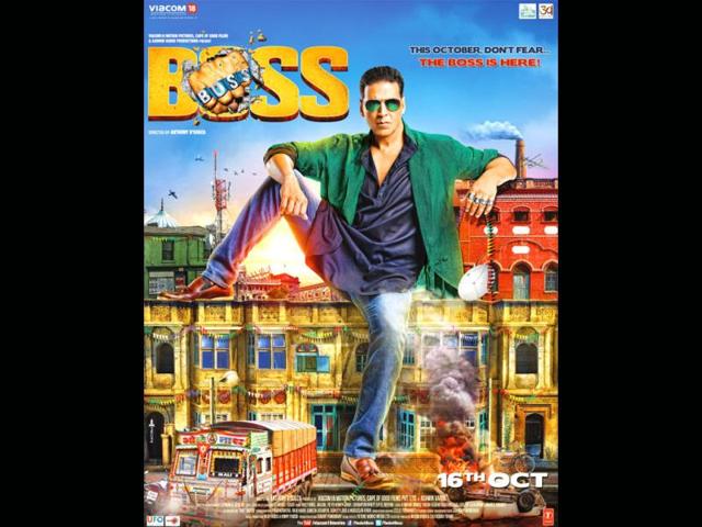 boss movie 2022 akshay kumar hd poster