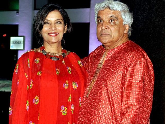 Javed Akhtar's bright kids - Farhan and Zoya - are from his first marriage with Honey Irani. Shabana is his second wife.(AFP Photo)