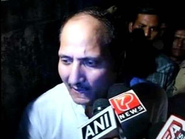 P-Police-arrested-BJP-legislator-Suresh-Rana-who-is-accused-of-inciting-violence-in-Muzaffarnagar-ANI-photo